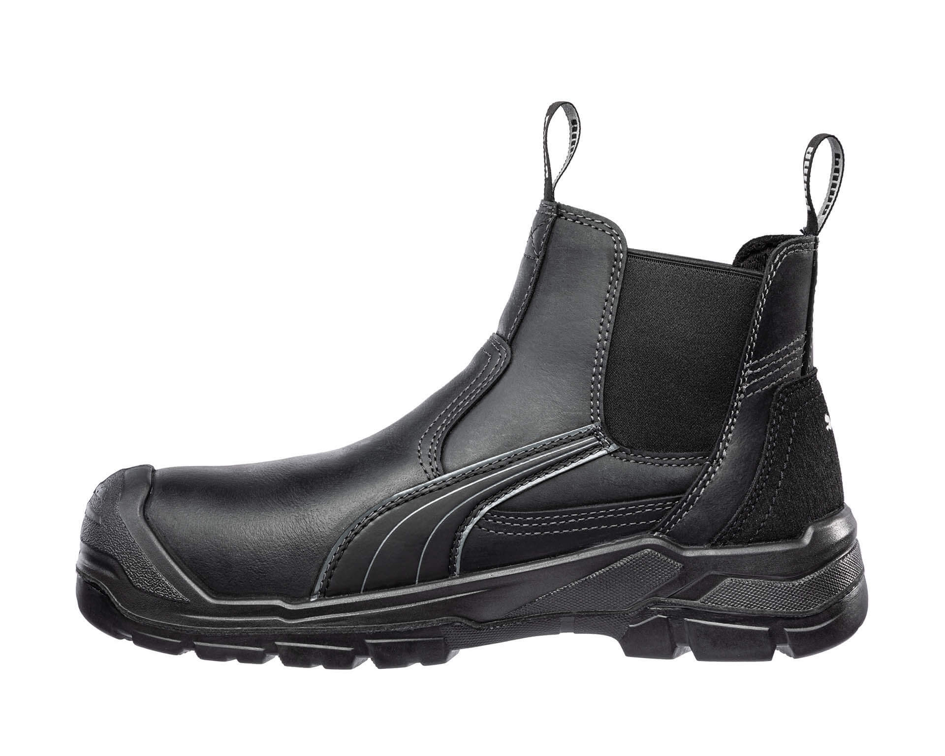 PUMA SAFETY TANAMI MID Sicherheitsschuh S3 schwarz Herren links #farbe_schwarz
