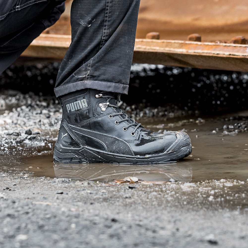 PUMA SAFETY CONQUEST HIGH Sicherheitsschuh S3 schwarz Herren Imagebild #farbe_schwarz