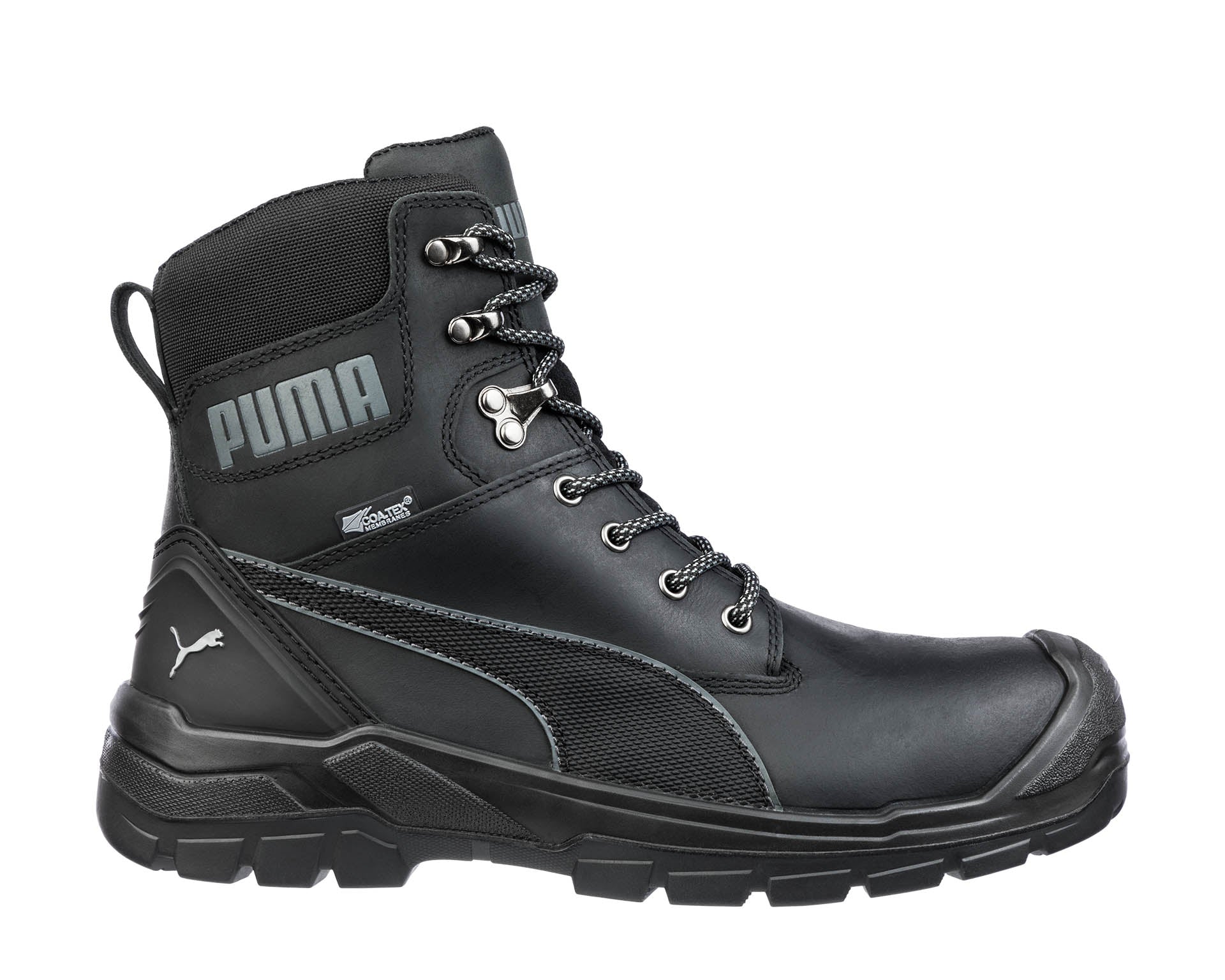 PUMA SAFETY CONQUEST HIGH Sicherheitsschuh S3 schwarz Herren rechts #farbe_schwarz