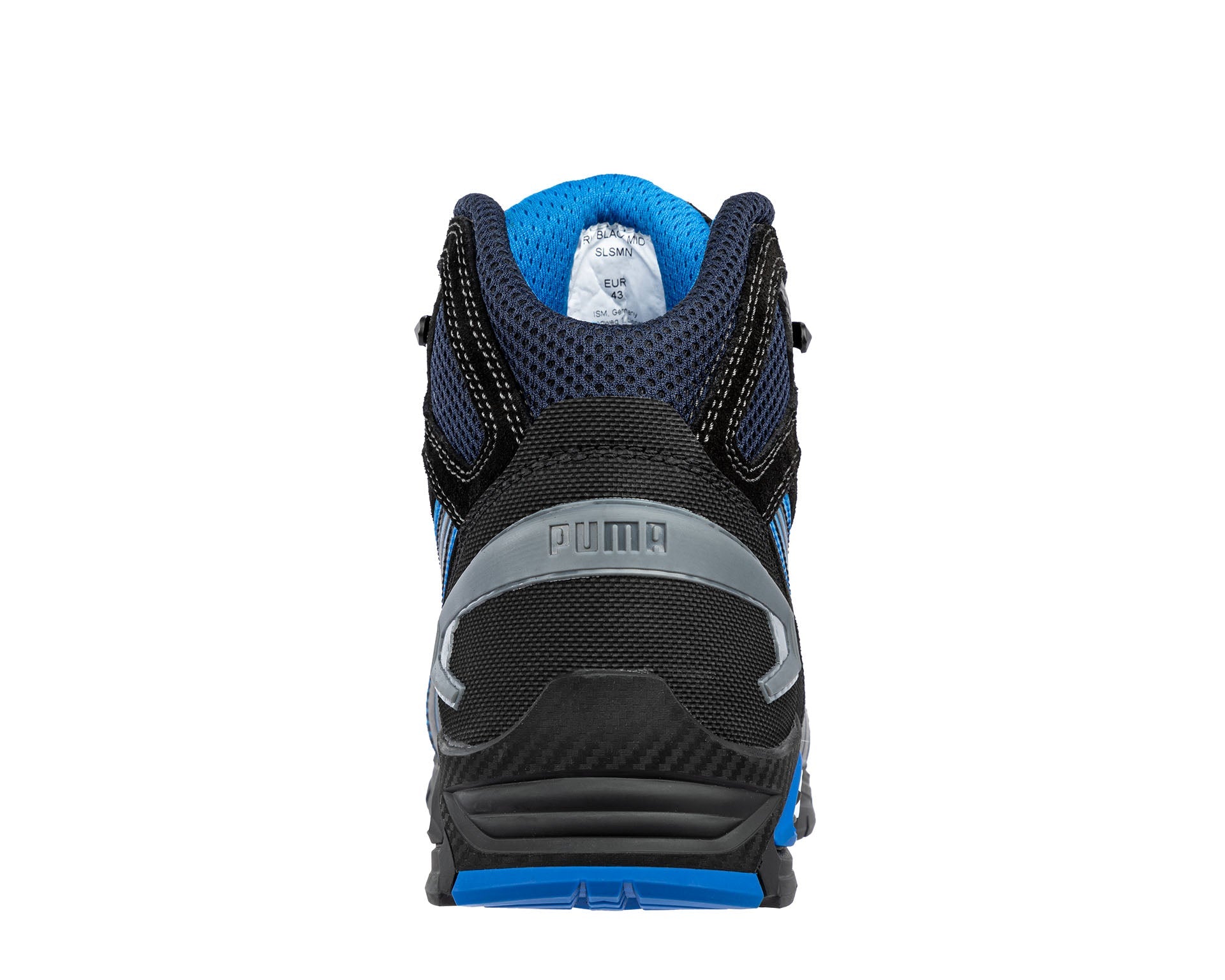 PUMA SAFETY RIO MID Sicherheitsschuh S3L schwarz Rückansicht