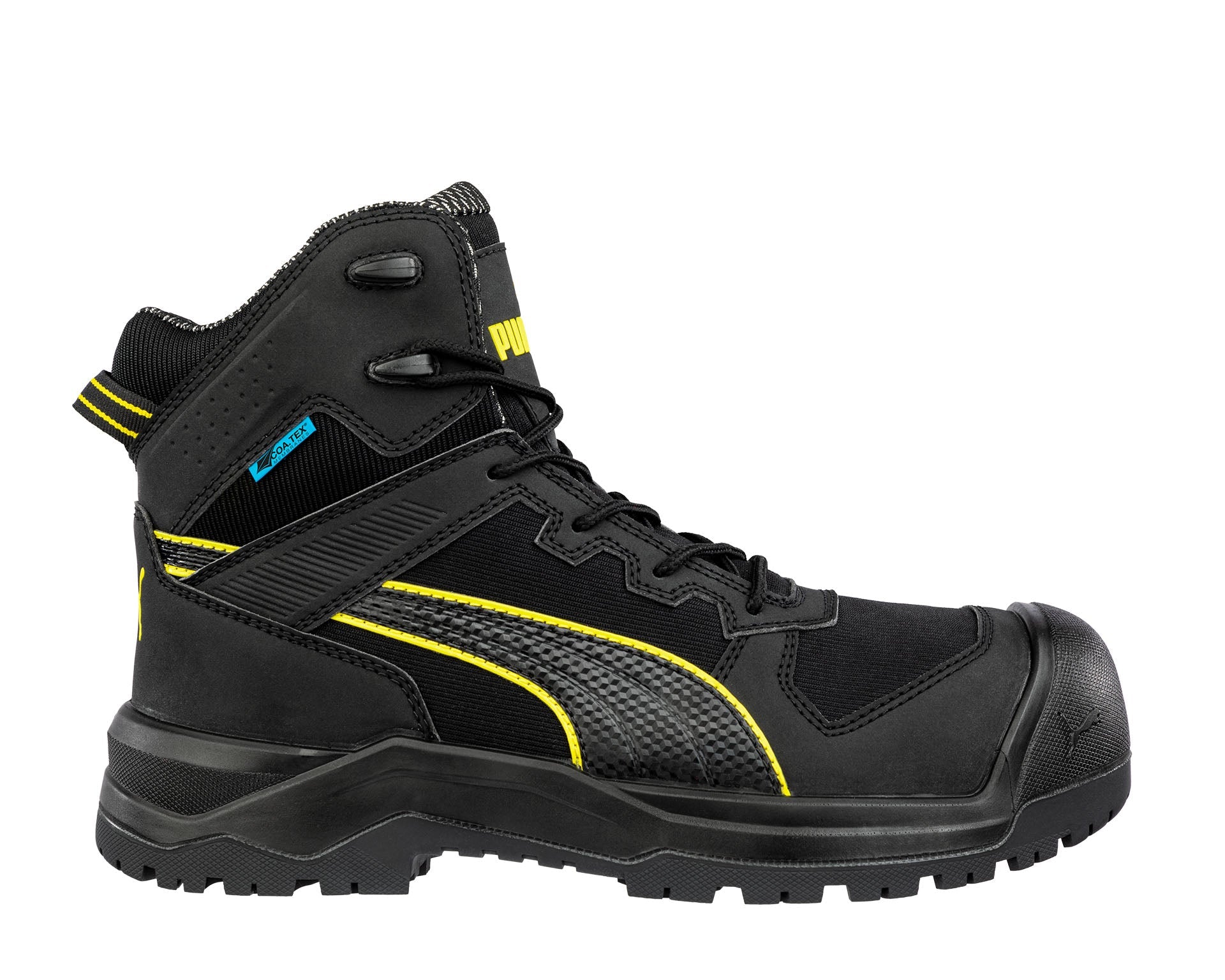 PUMA SAFETY ROCK HD CTX MID Sicherheitsschuh S7S schwarz rechts