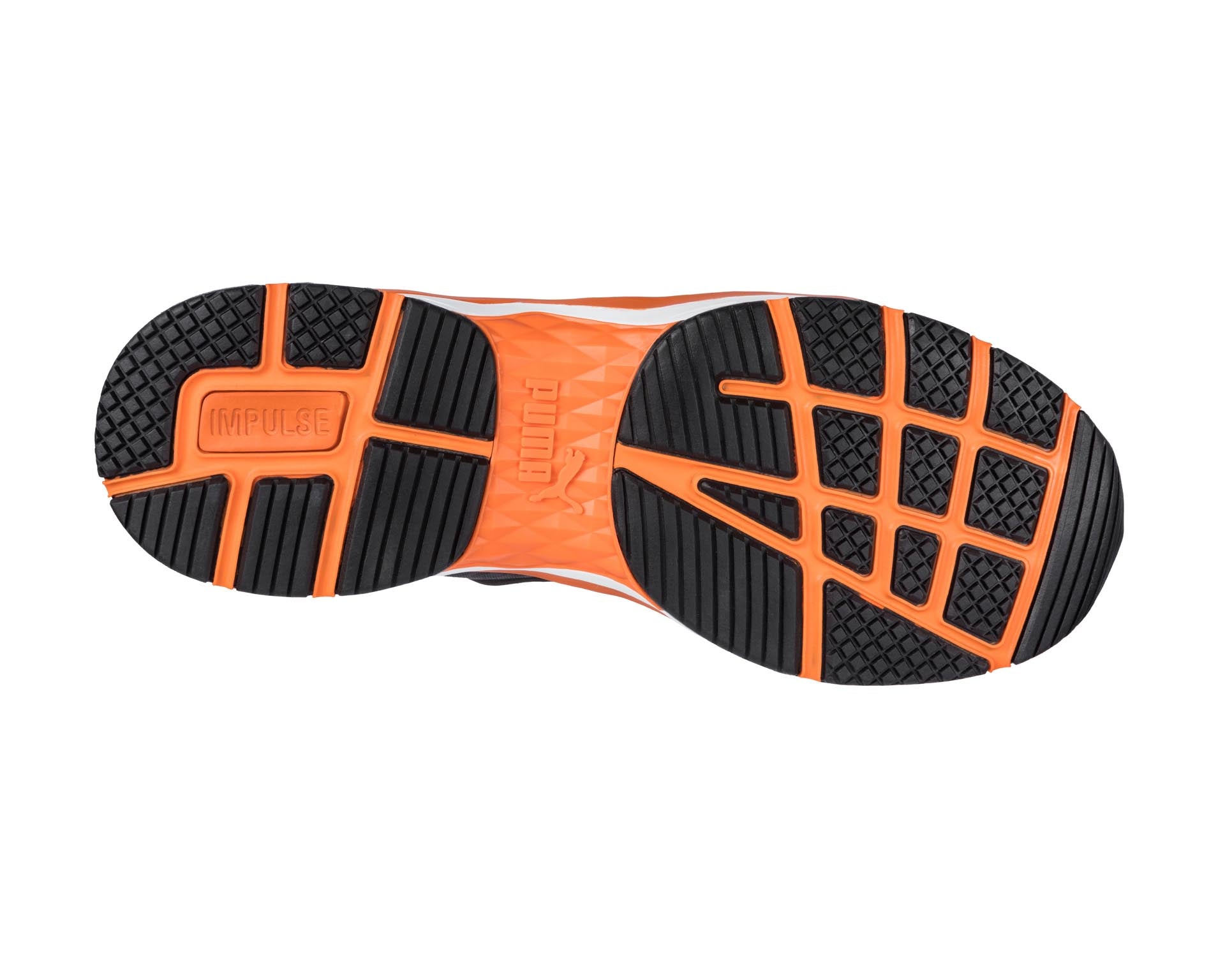 PUMA SAFETY RUSH 2.0 MID Sicherheitsschuh S1P ESD schwarz Sohle