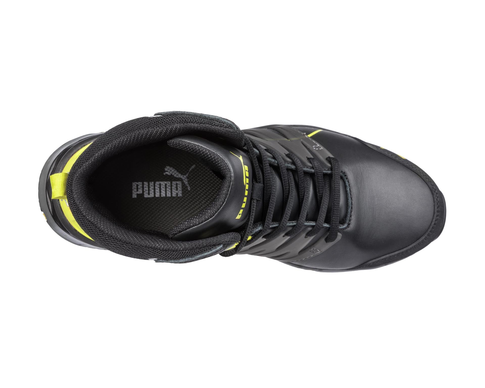 PUMA SAFETY VELOCITY 2.0 MID Sicherheitsschuh S3S ESD schwarz oben