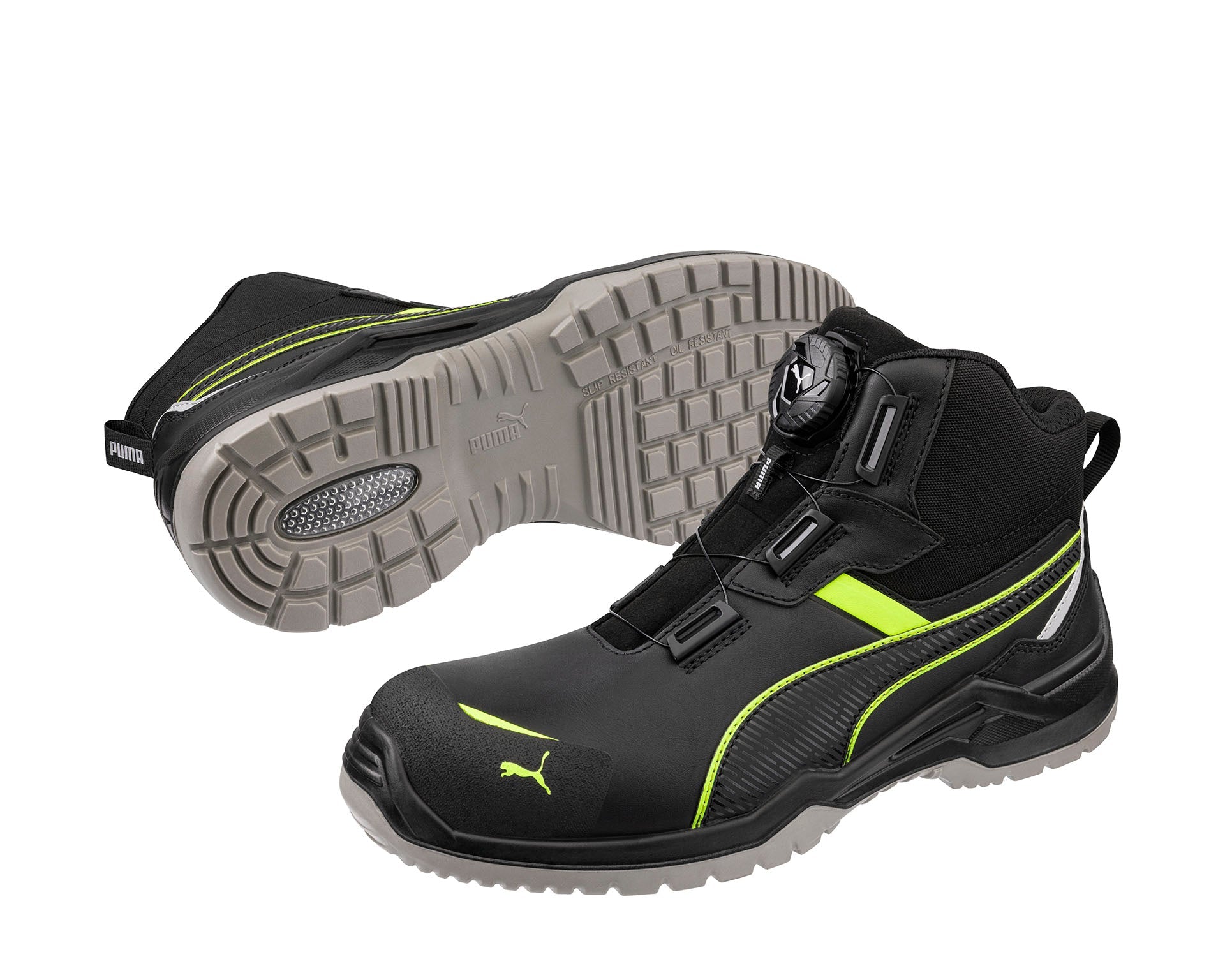 PUMA SAFETY KRYPTON DISC MID Sicherheitsschuh S3S ESD schwarz Paaransicht