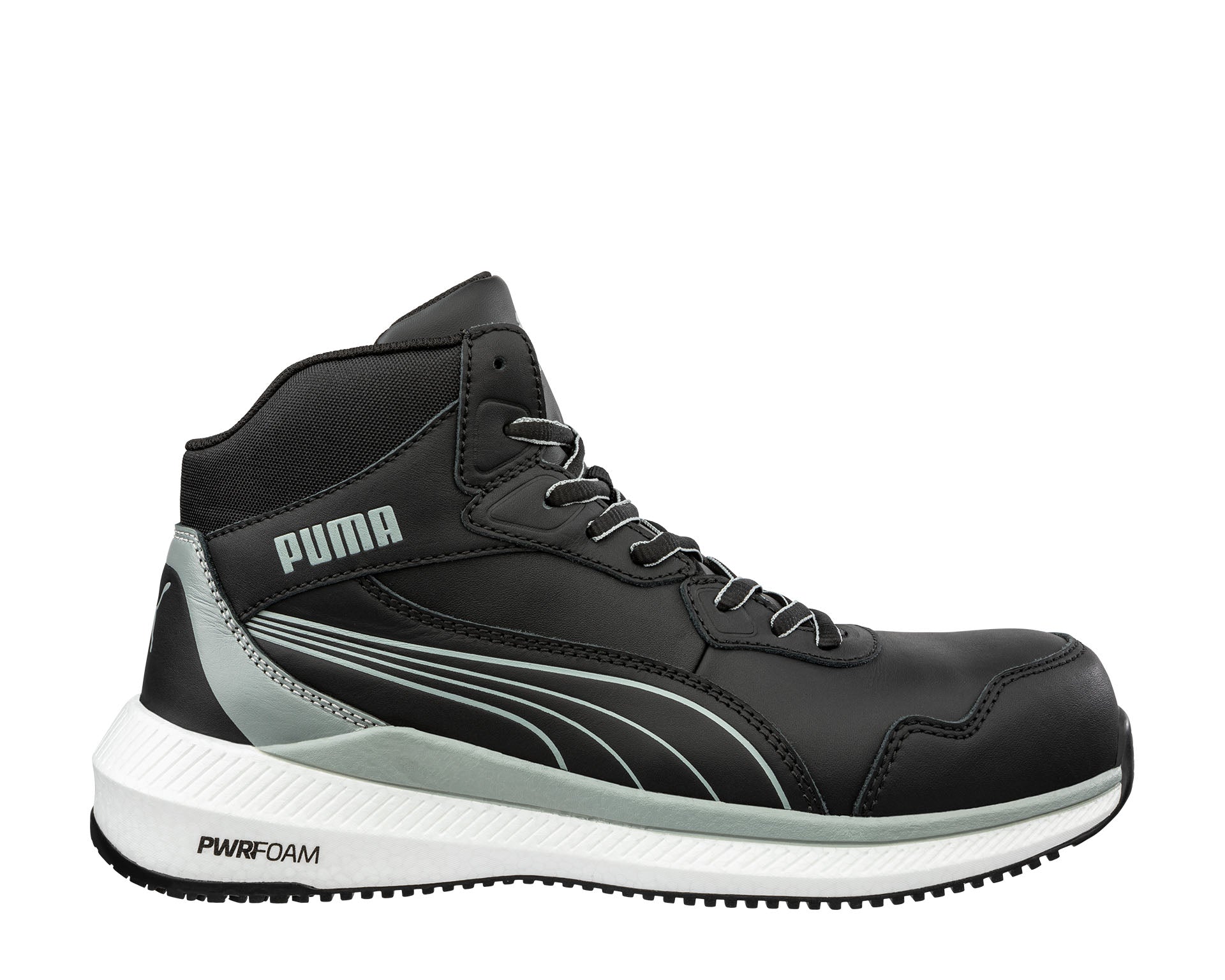 PUMA SAFETY ZOOM MID Sicherheitsschuh S3S ESD schwarz Herren rechts