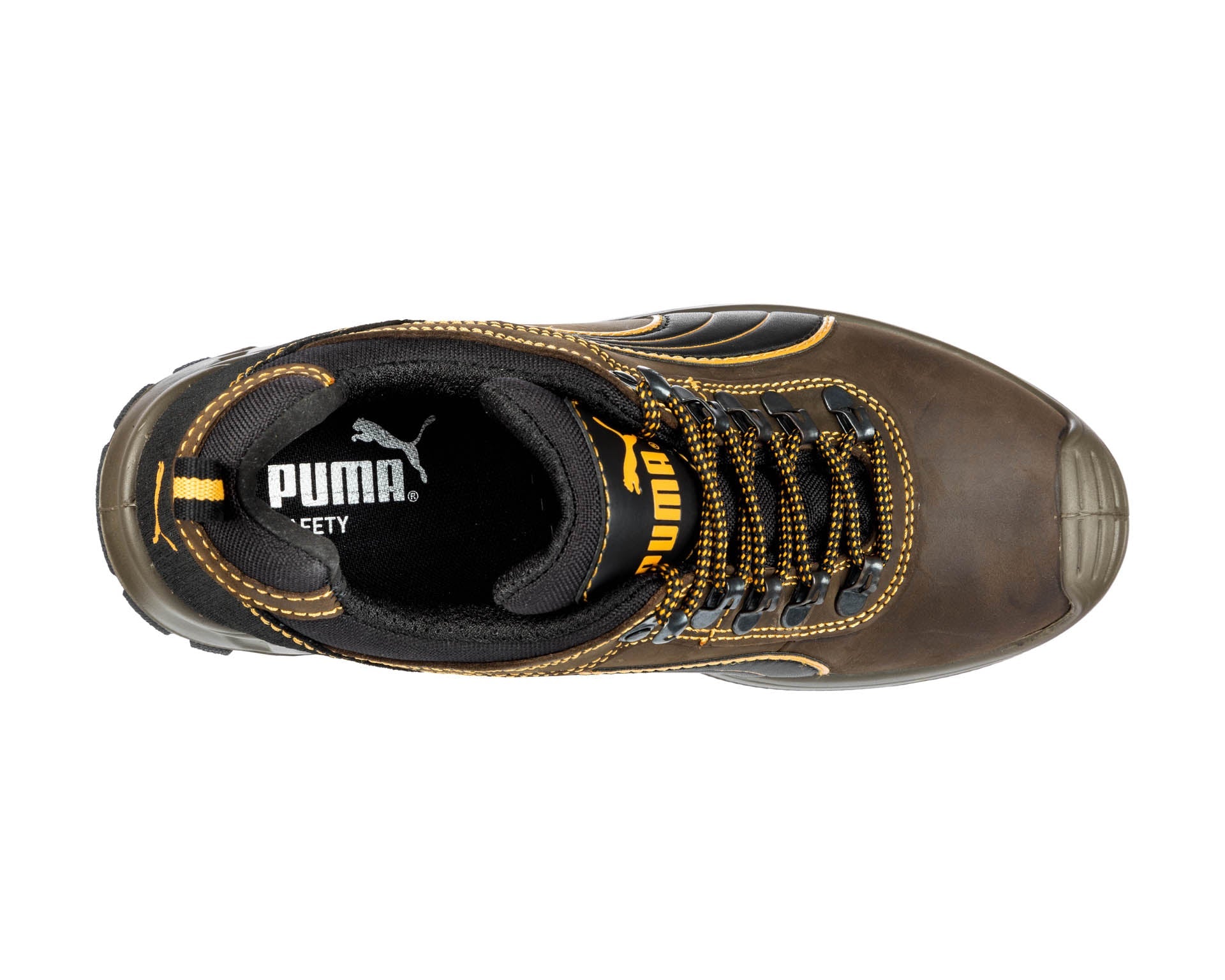 PUMA SAFETY SIERRA NEVADA LOW Sicherheitsschuh S3 braun Herren oben