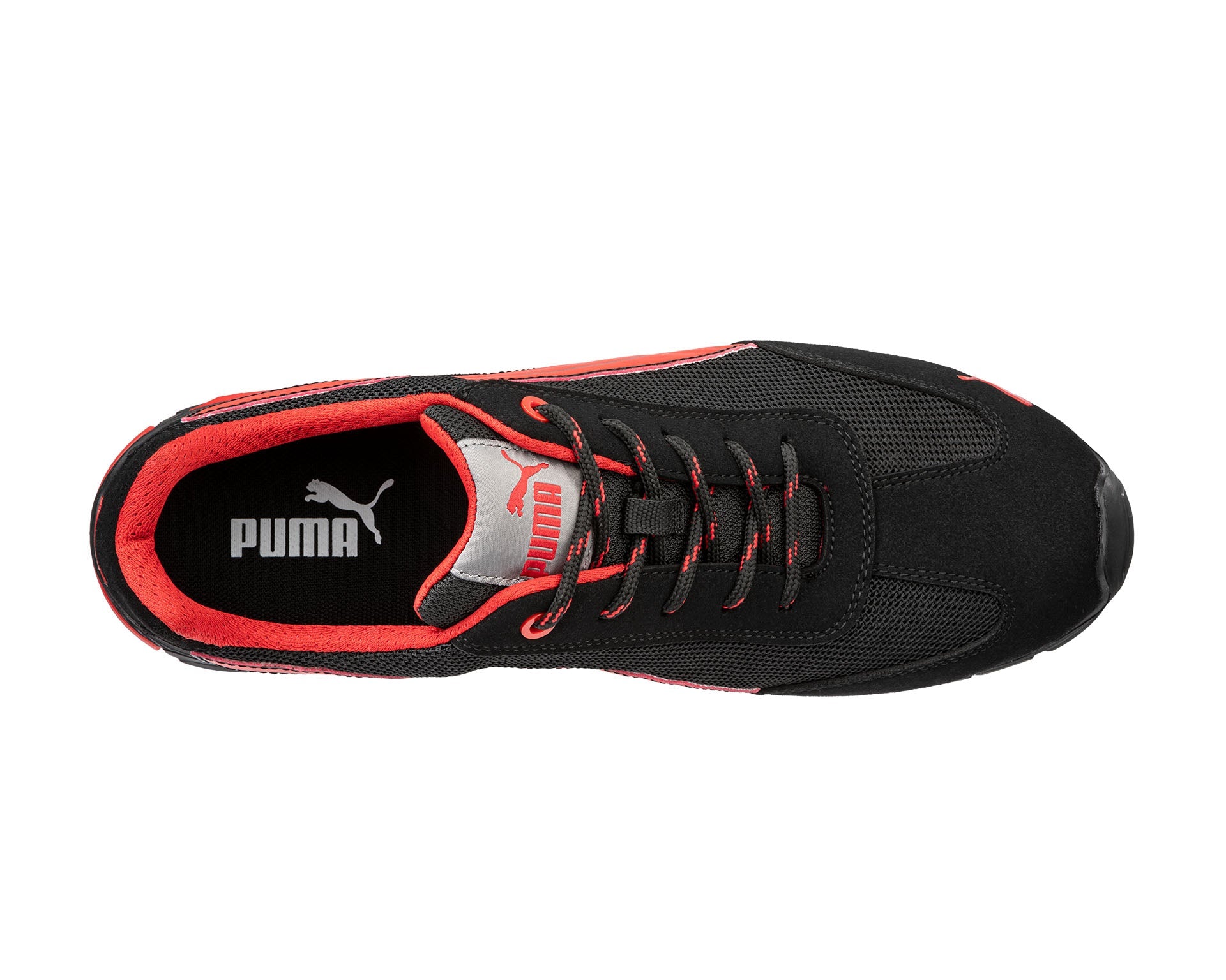 PUMA SAFETY MADRID LOW Sicherheitsschuh S1PL schwarz Herren oben