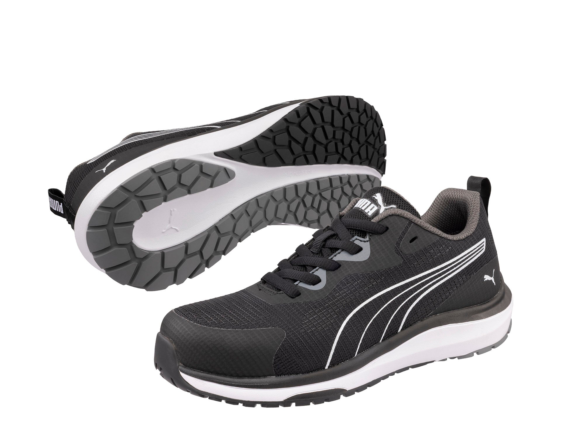 PUMA SAFETY CELERITY KNIT Sicherheitsschuh S1PS ESD schwarz Damen Paaransicht #farbe_schwarz