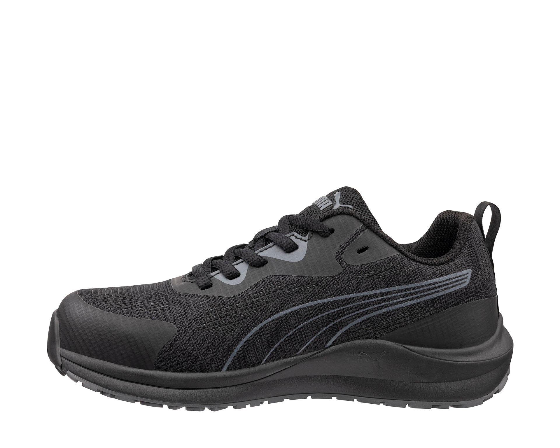 PUMA SAFETY CELERITY KNIT 2.0 LOW safety shoes ASTM EH SR black Women left
