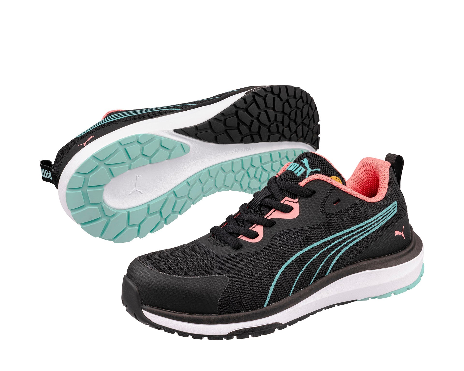 PUMA SAFETY CELERITY KNIT Sicherheitsschuh S1PS ESD blau Damen Paaransicht #farbe_blau