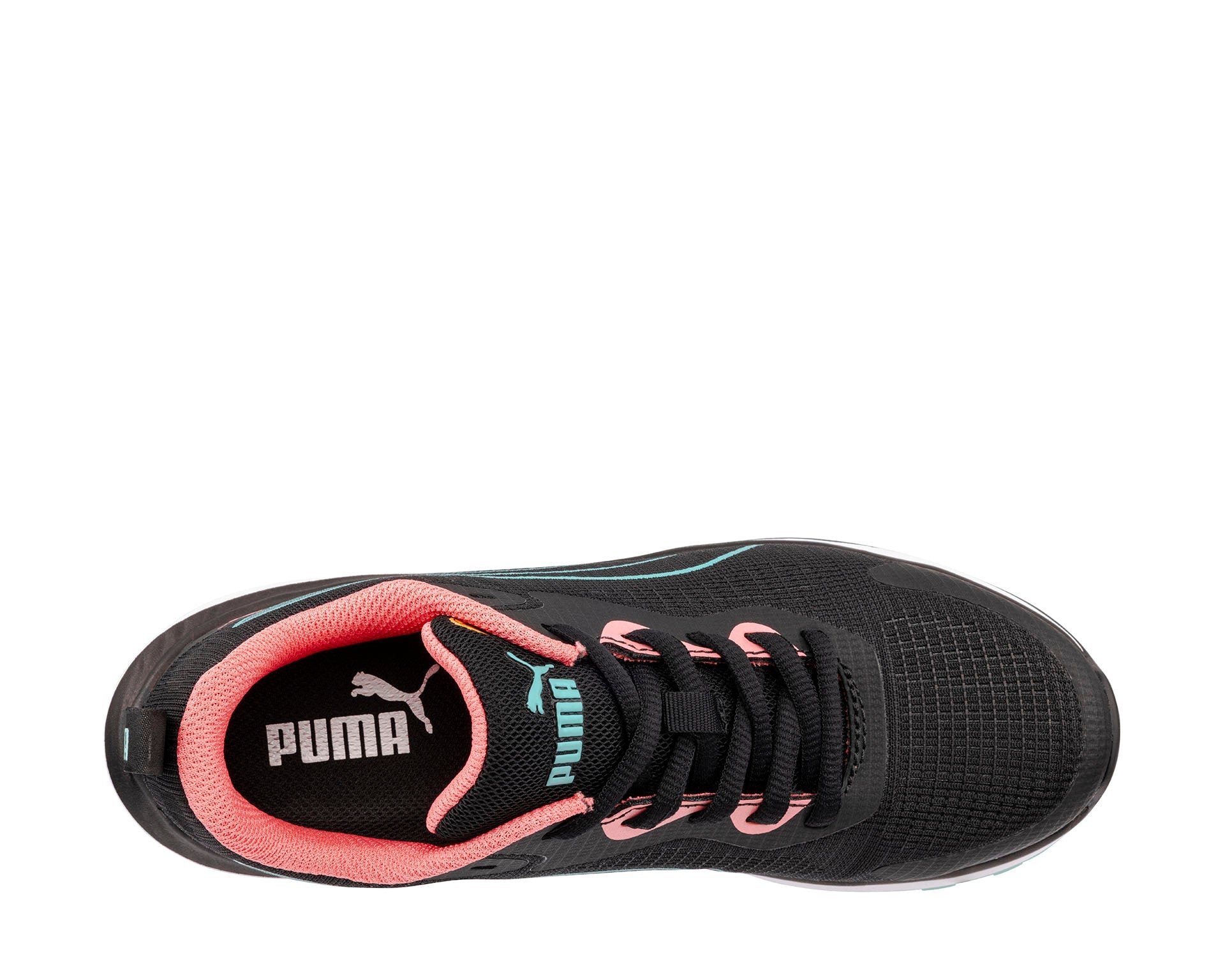 PUMA SAFETY CELERITY KNIT Sicherheitsschuh S1PS ESD blau Damen oben #farbe_blau