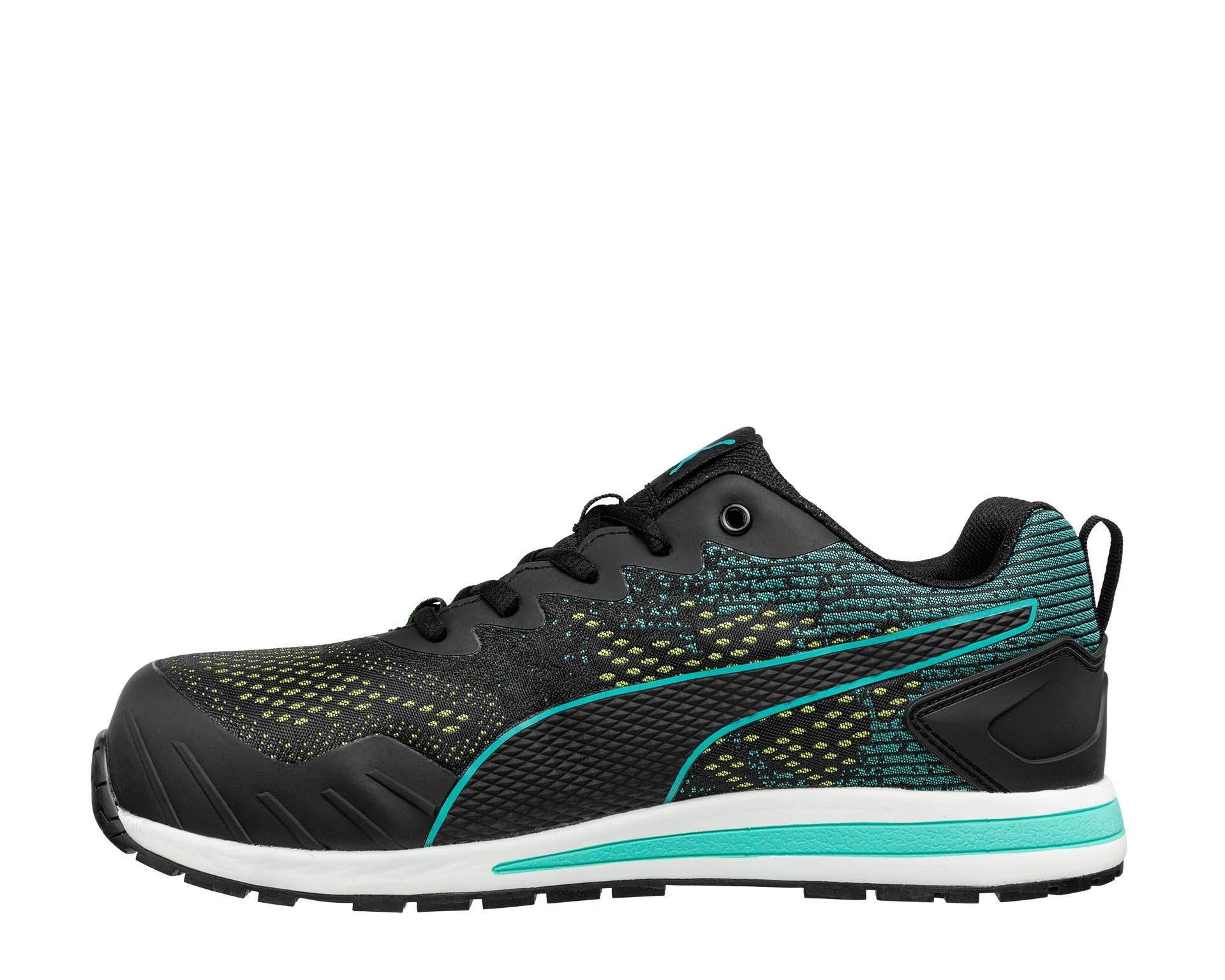 PUMA SAFETY VIVID LOW Sicherheitsschuh S1P ESD schwarz links