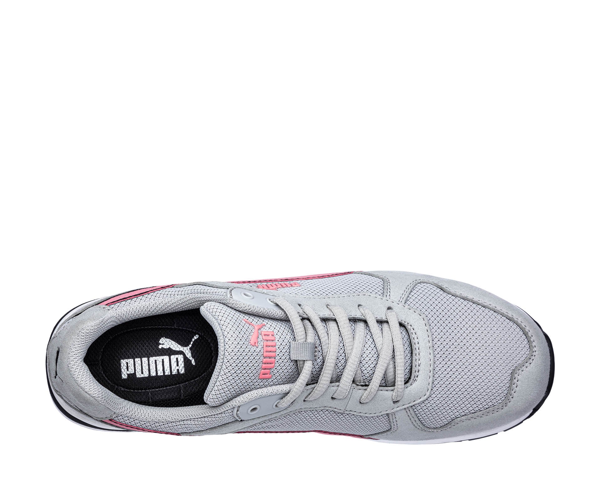 PUMA SAFETY FRONTSIDE GREY/PINK WNS LOW safety shoes ASTM EH SR grey Women upper #color_grey