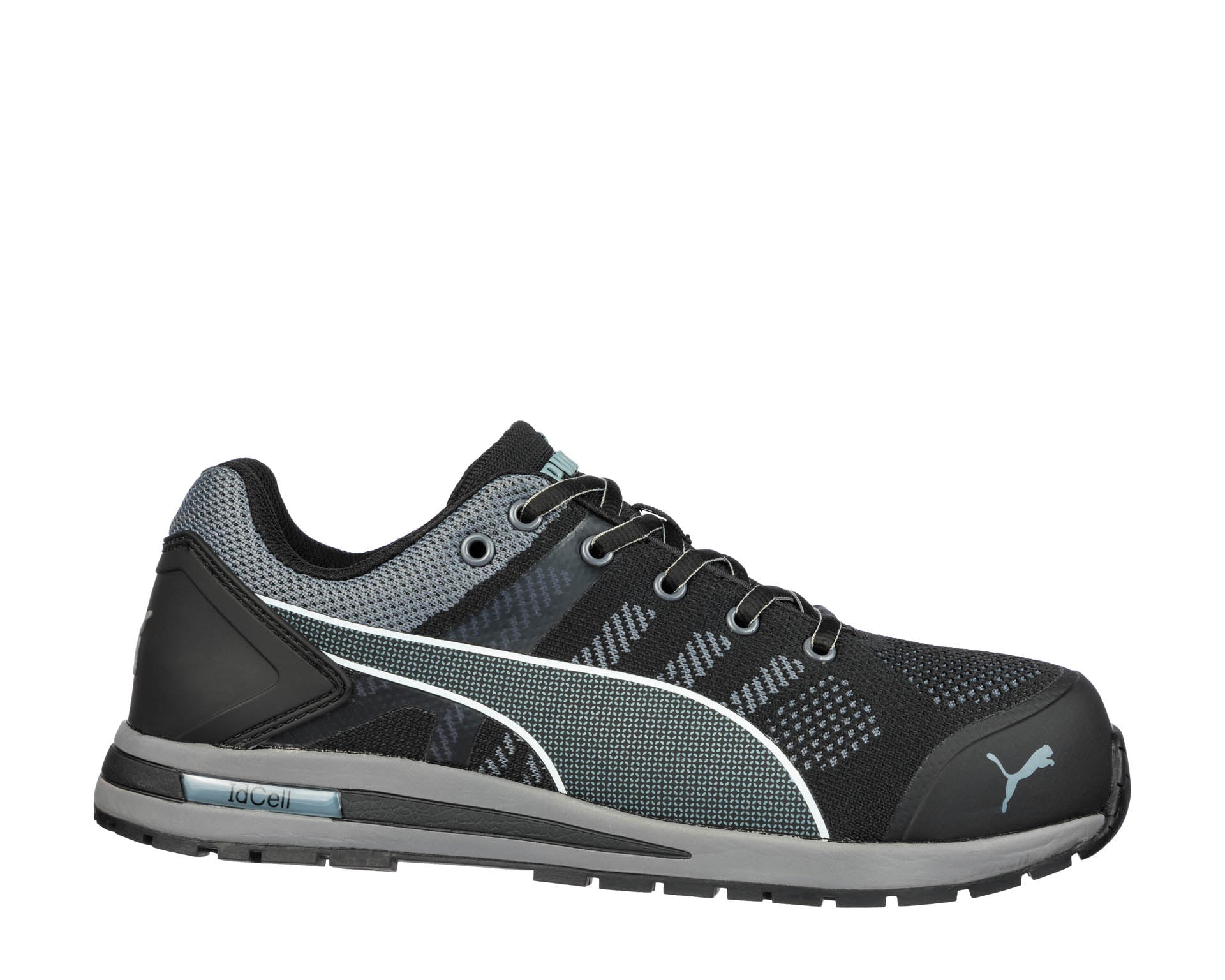 PUMA SAFETY ELEVATE KNIT LOW Sicherheitsschuh S1P ESD schwarz Herren rechts #farbe_schwarz