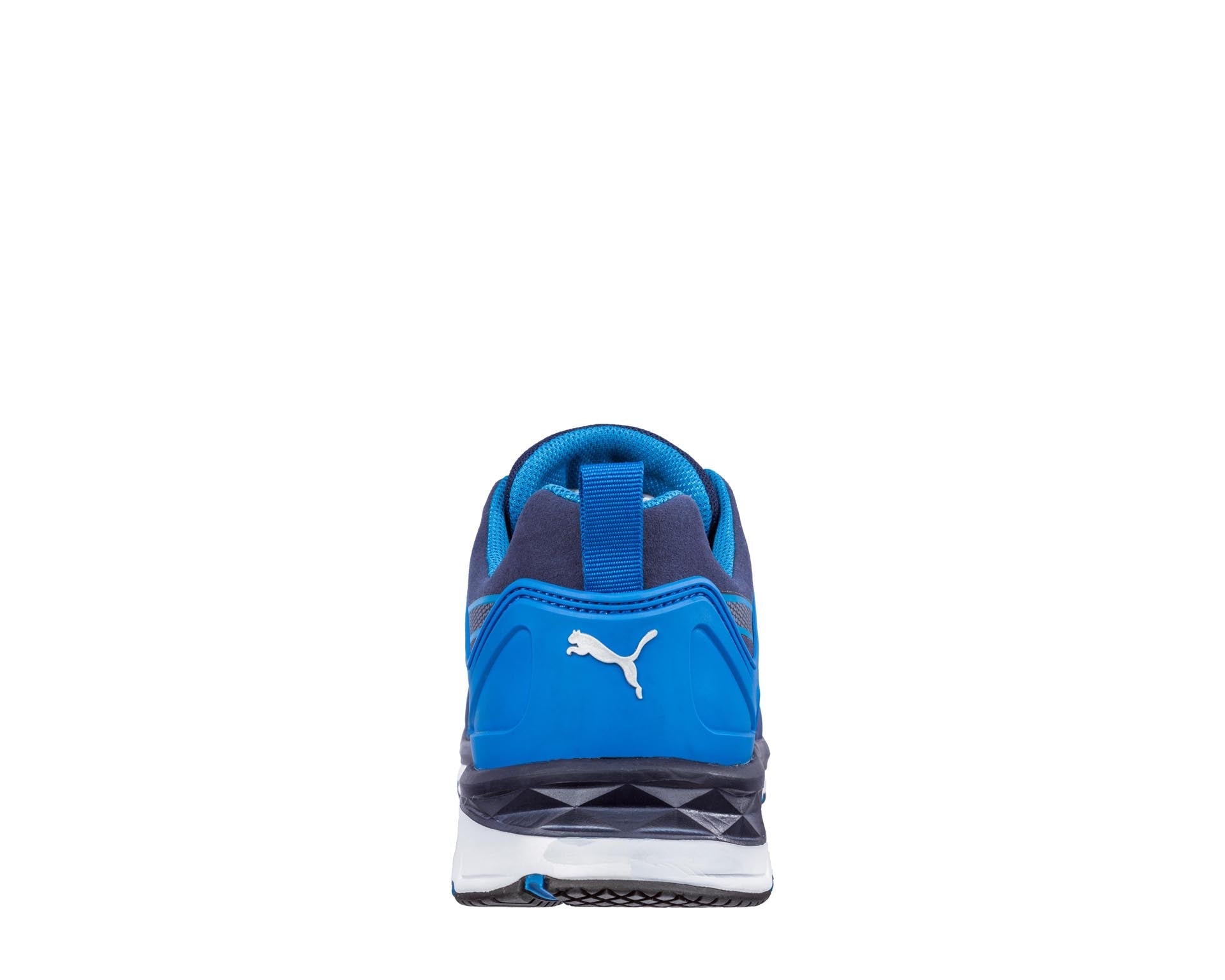 PUMA SAFETY VELOCITY 2.0 LOW Sicherheitsschuh S1PS ESD blau Rückansicht