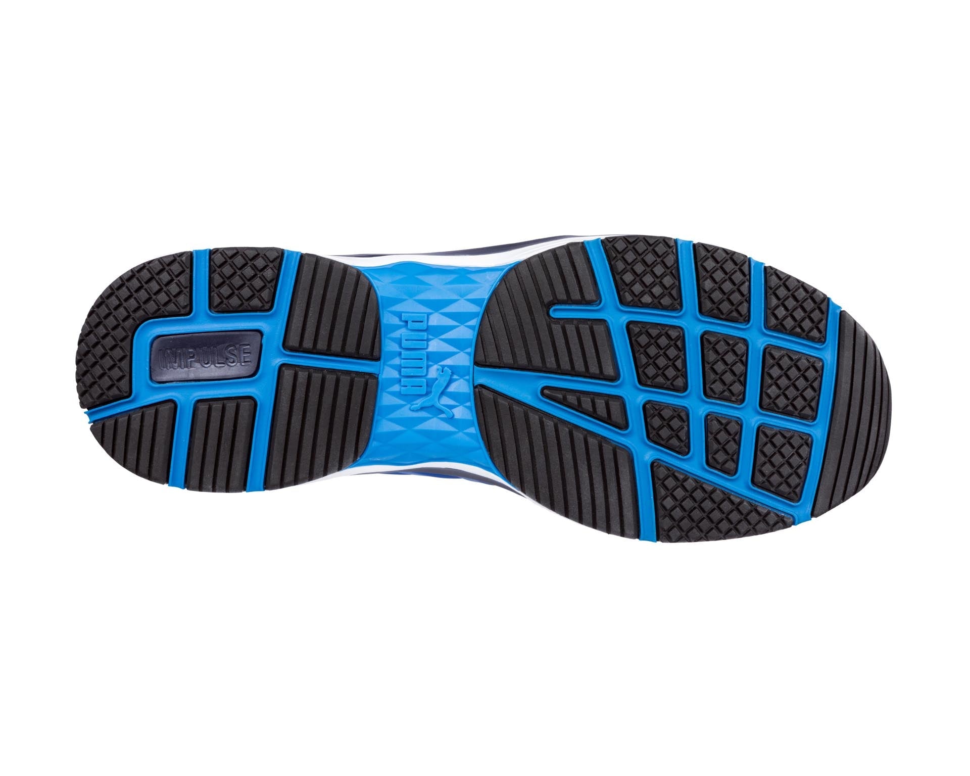 PUMA SAFETY VELOCITY 2.0 LOW Sicherheitsschuh S1PS ESD blau Sohle