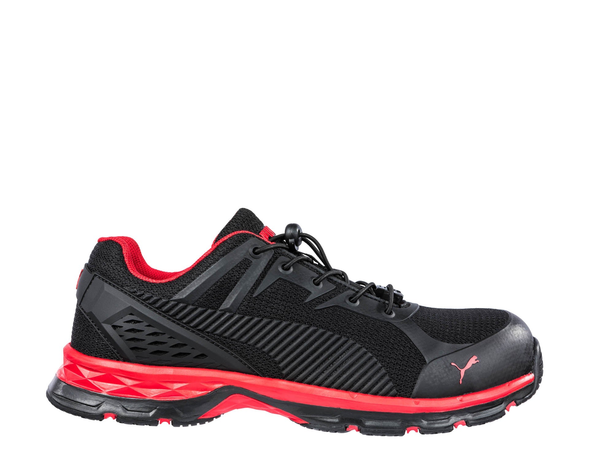 PUMA SAFETY FUSE MOTION 2.0 LOW Sicherheitsschuh S1PS ESD schwarz Herren rechts #farbe_schwarz