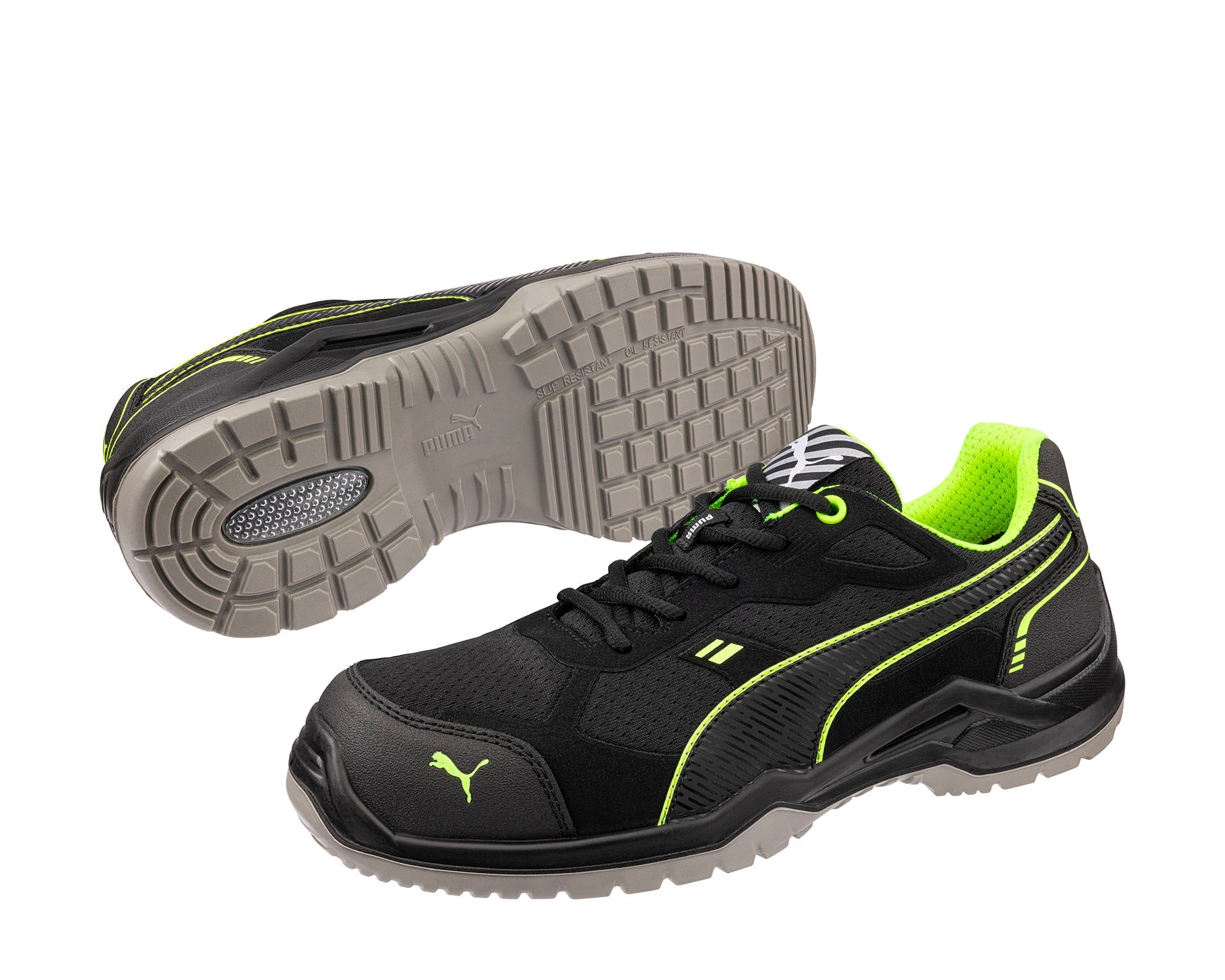 PUMA SAFETY FUSE TC LOW Sicherheitsschuh S1PS ESD schwarz Herren Paaransicht