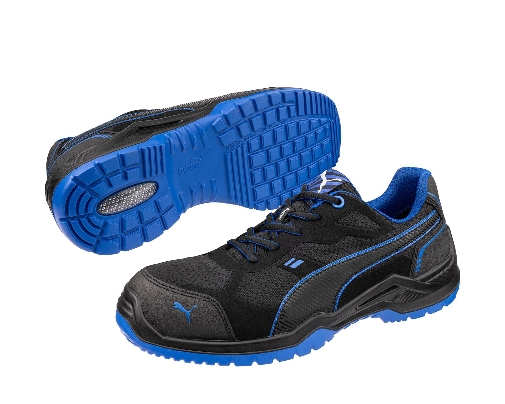 PUMA SAFETY FUSE TC LOW Sicherheitsschuh S1PS ESD schwarz Paaransicht