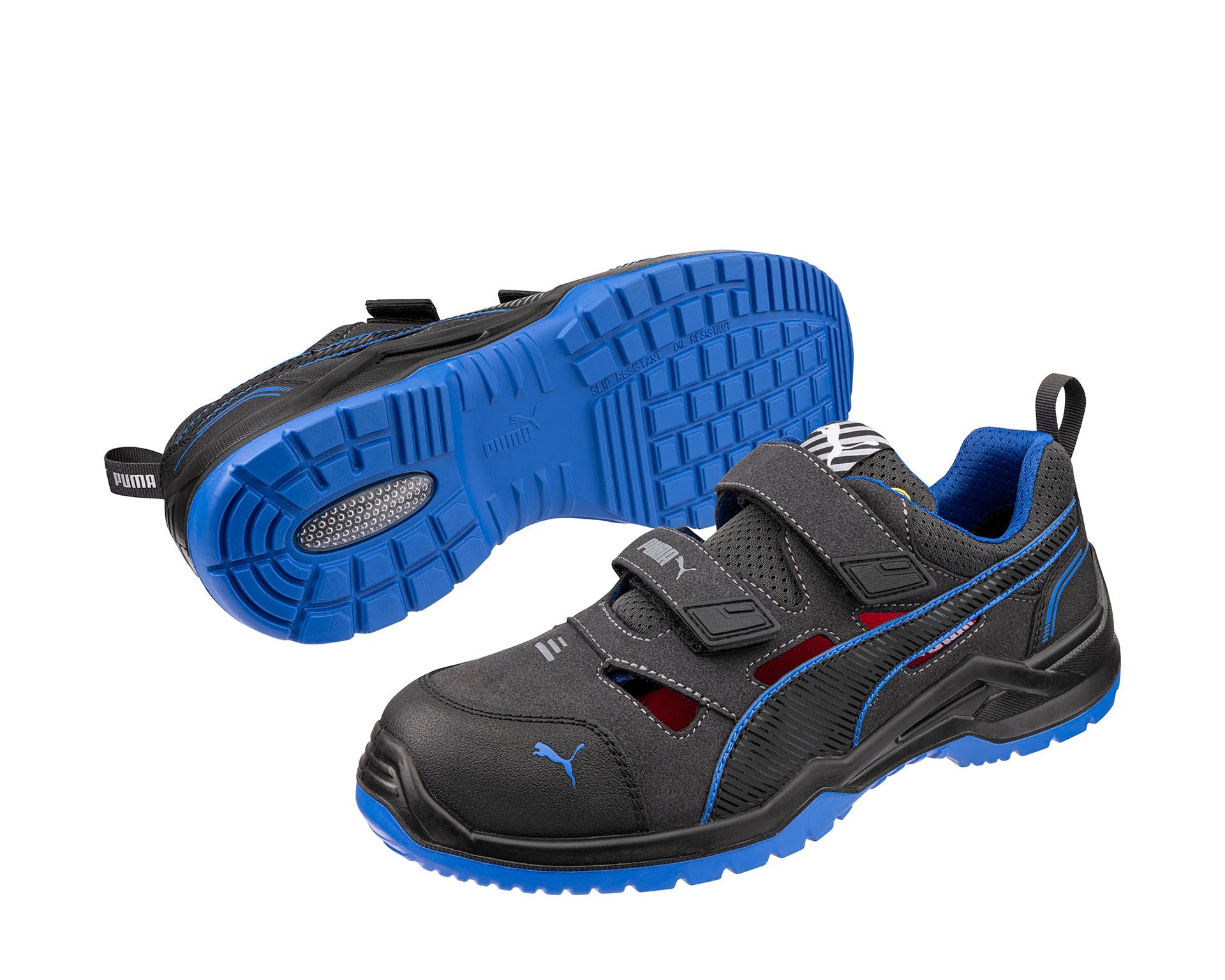 PUMA SAFETY NEODYME LOW Sicherheitsschuh S1PS ESD schwarz Paaransicht