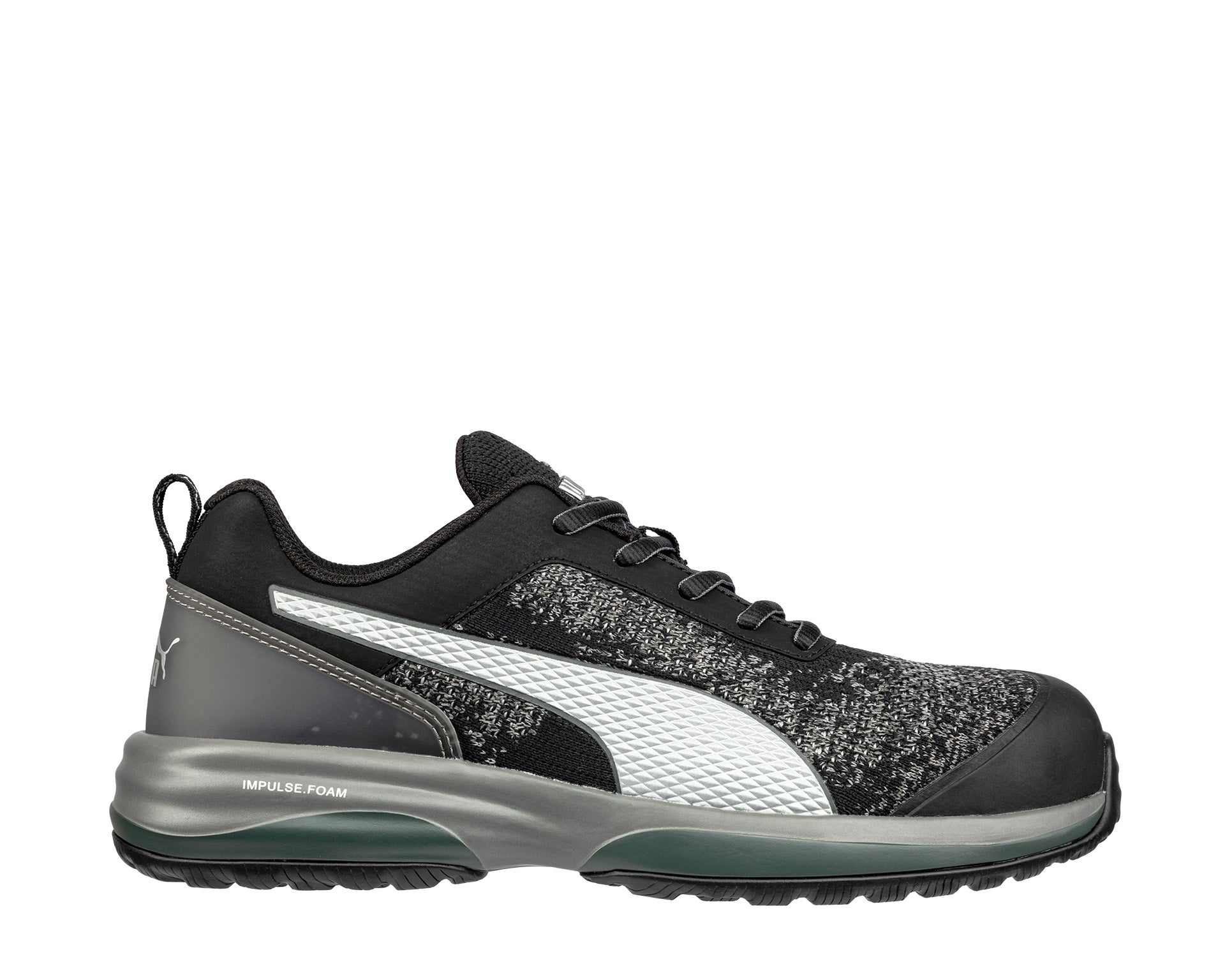PUMA SAFETY CHARGE LOW Sicherheitsschuh S1P ESD schwarz rechts #farbe_schwarz