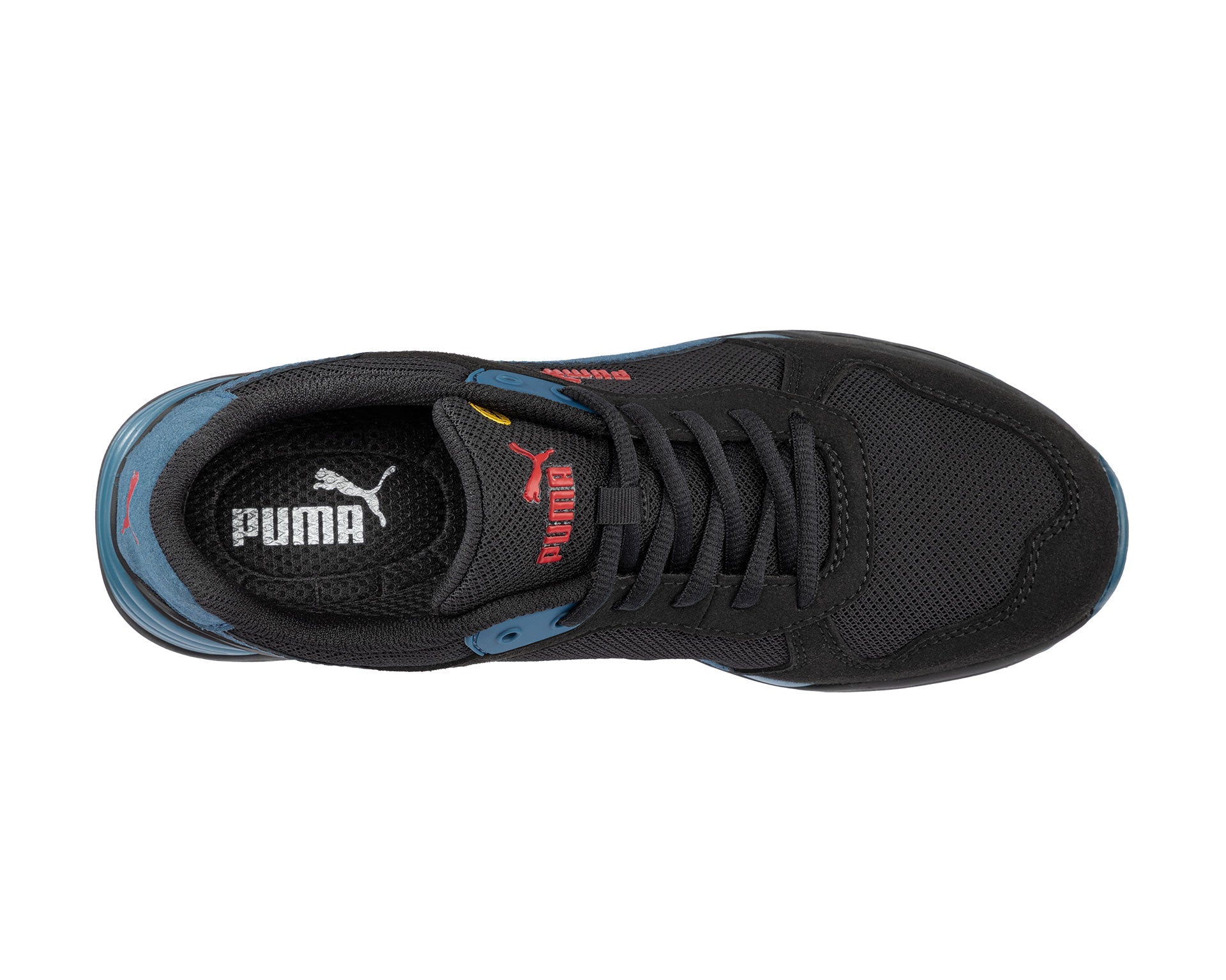 PUMA SAFETY FRONTSIDE LOW Sicherheitsschuh S1P ESD schwarz Herren oben #farbe_schwarz