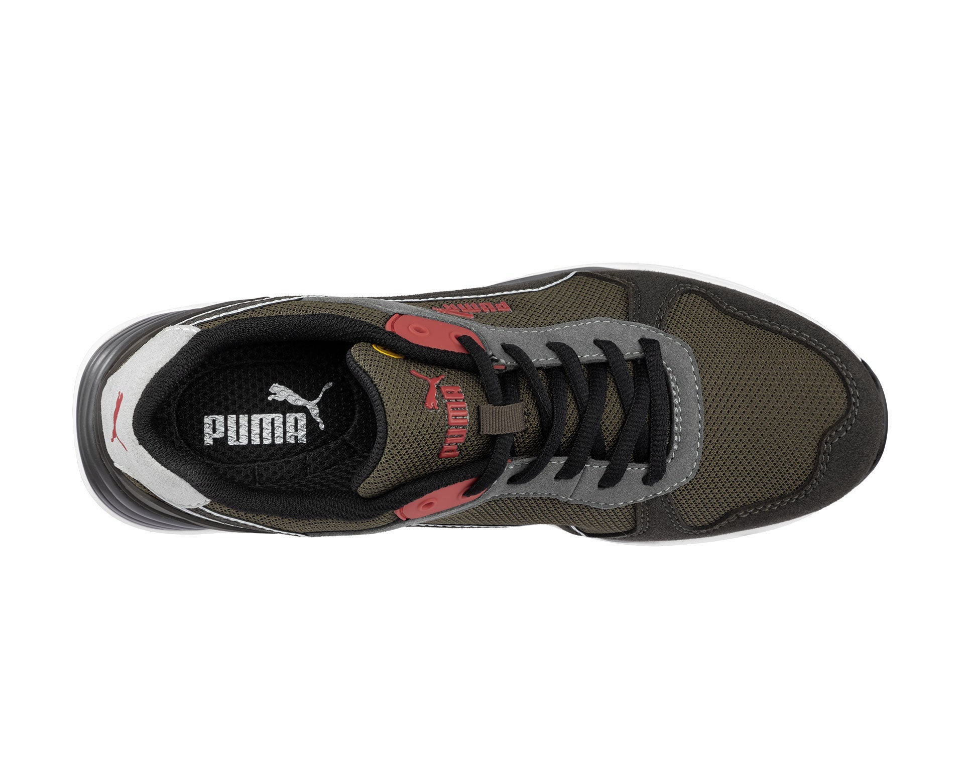 PUMA SAFETY FRONTSIDE LOW Sicherheitsschuh S1P ESD braun Herren oben #farbe_braun