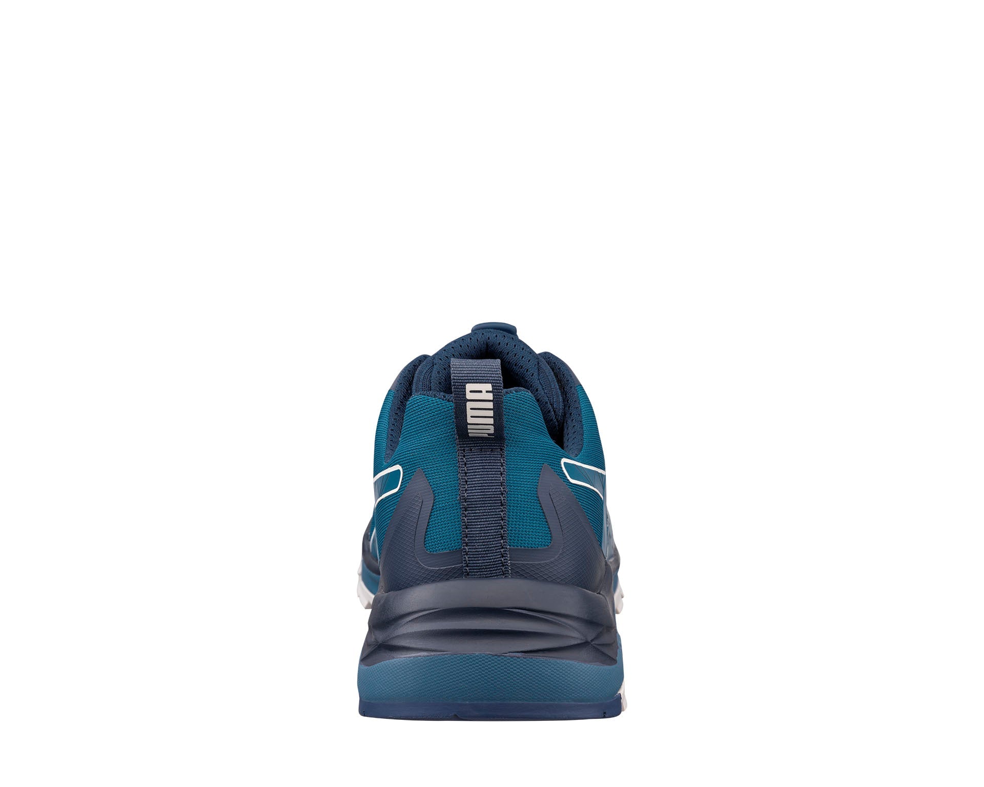 PUMA SAFETY DENALI LOW Sicherheitsschuh S1PS ESD blau Rückansicht