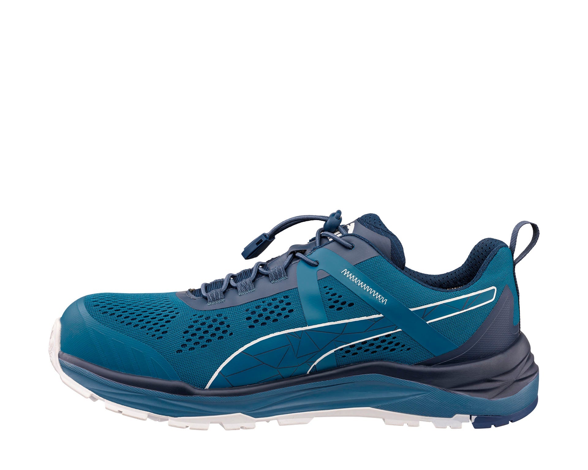PUMA SAFETY DENALI LOW Sicherheitsschuh S1PS ESD blau links