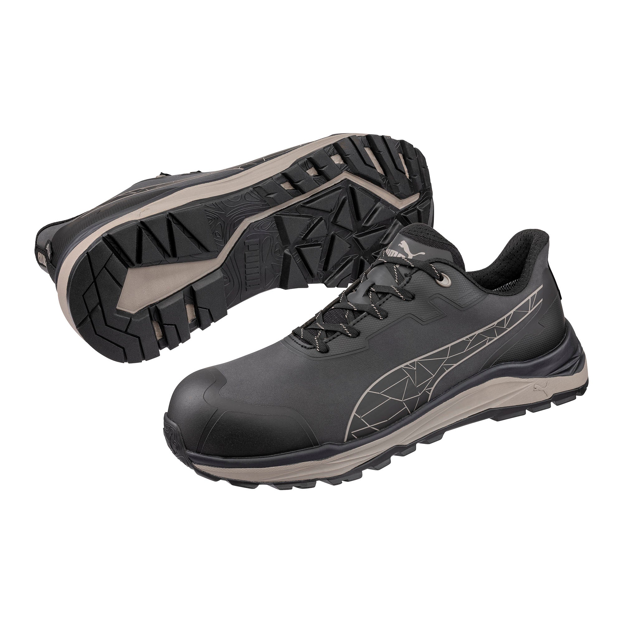PUMA SAFETY XPLORE CTX LOW Safety shoes ASTM EH WP SRO anthracite Pair view