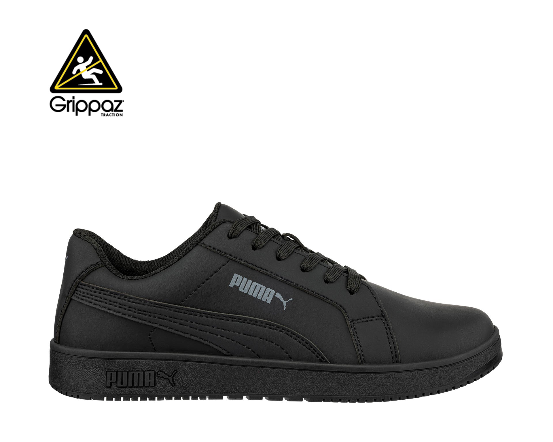 PUMA ブラック セーフティ25cm PUMA SAFETY BLAST ST LOW Professional Work Shoe O2