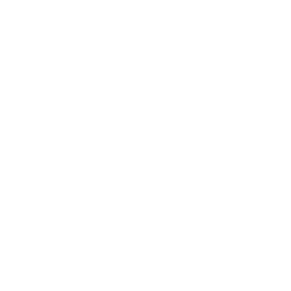 Weißes PUMA Logo mit springender Raubkatze auf transparentem Hintergrund.