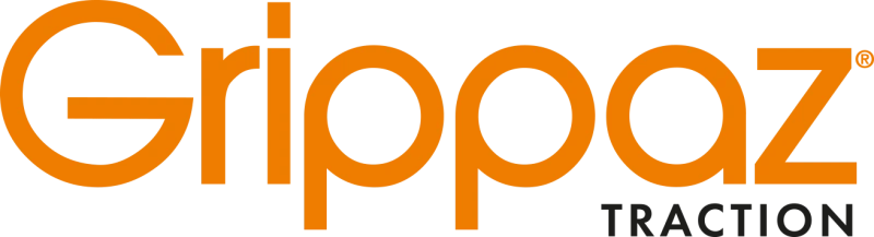 Markenlogo von Grippaz in Orange