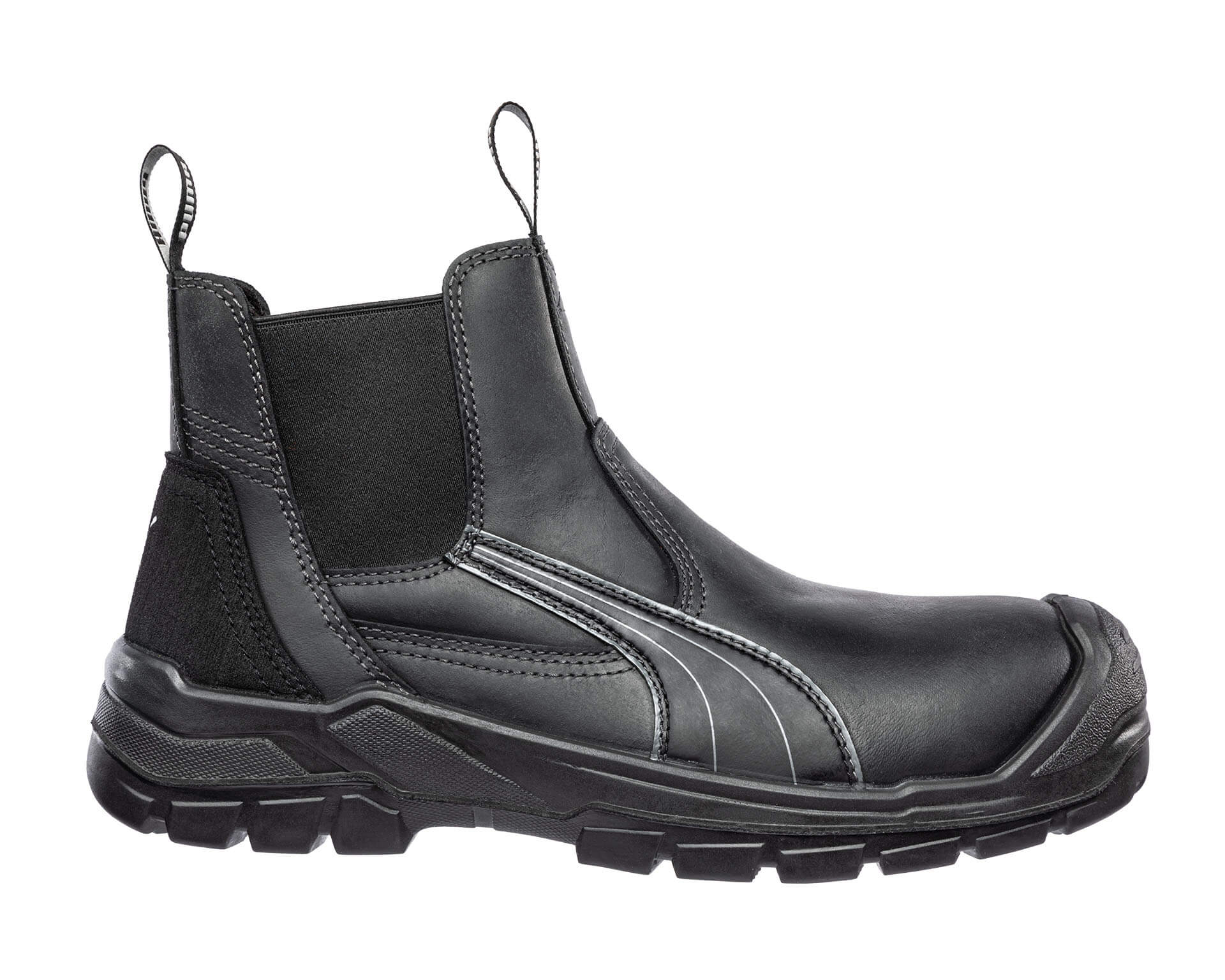 PUMA SAFETY TANAMI MID Sicherheitsschuh S3 schwarz Herren rechts #farbe_schwarz