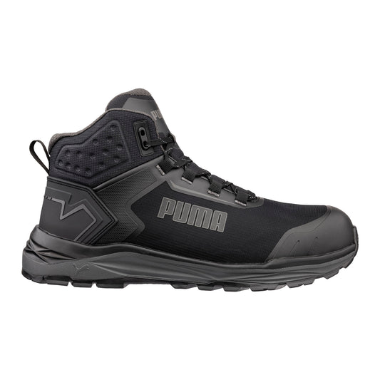 PUMA SAFETY FUSION MID Safety shoes ASTM EH SRO black right