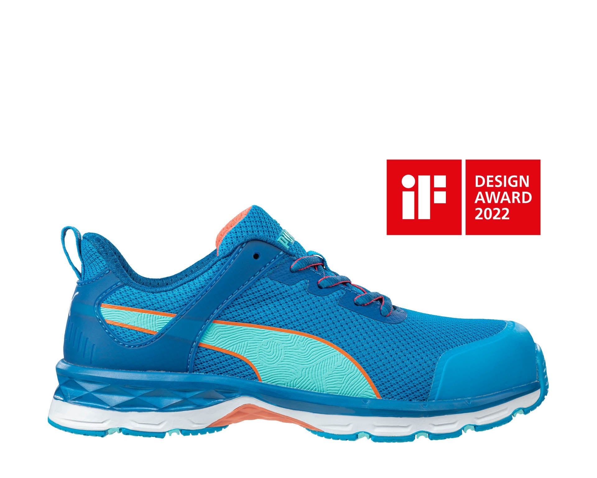 PUMA SAFETY BEAT WNS LOW Sicherheitsschuh S1 ESD blau Damen rechts