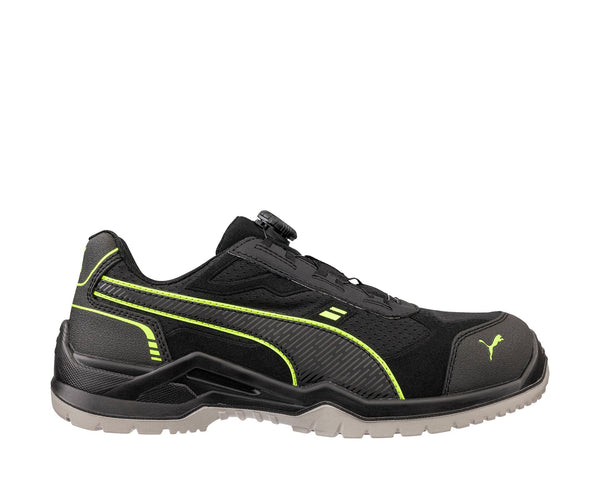 PUMA ブラック セーフティ25cm 644211_FUSE_TC_GREEN_DISC_LOW_