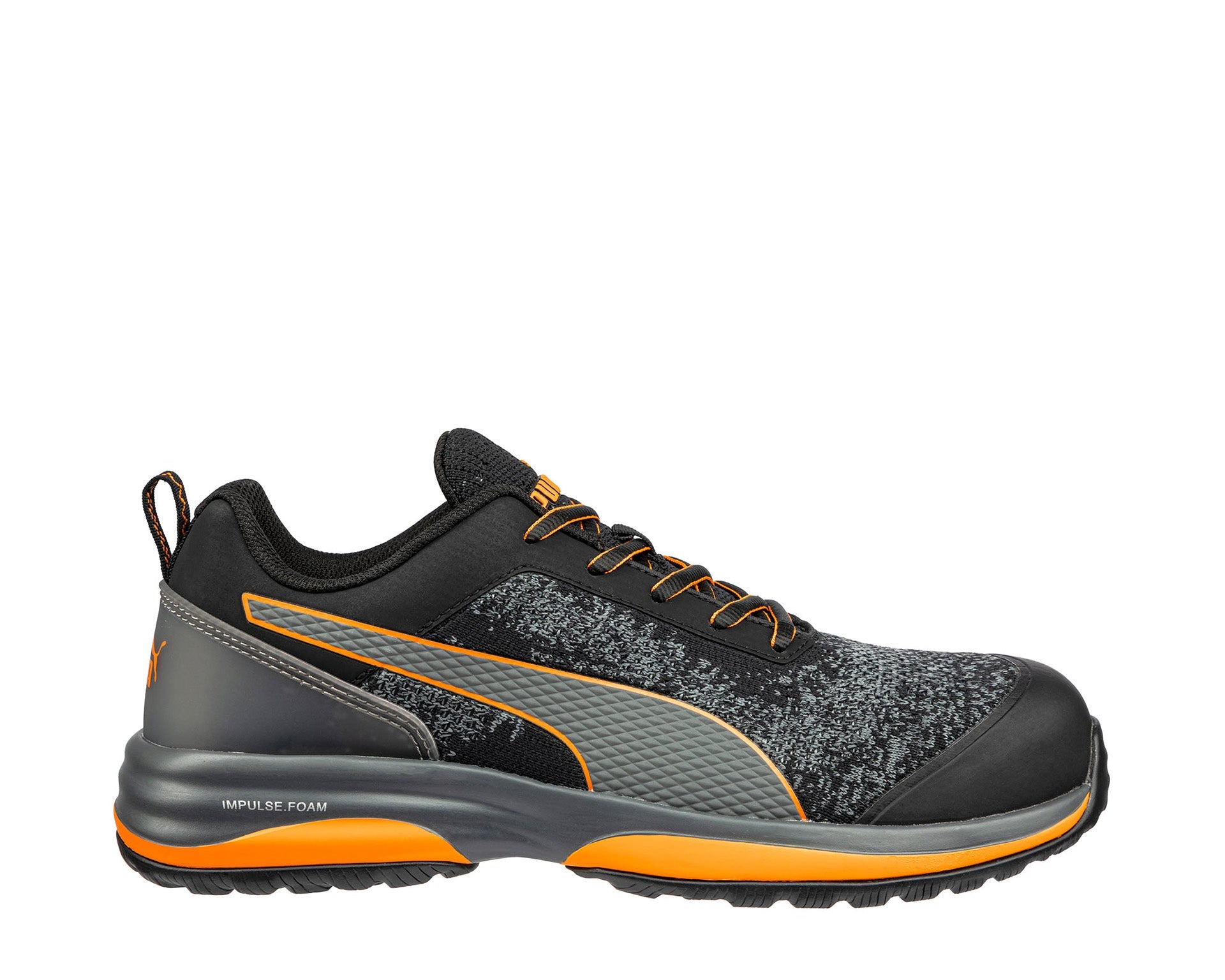 PUMA SAFETY CHARGE LOW Sicherheitsschuh S1P ESD orange rechts #farbe_orange