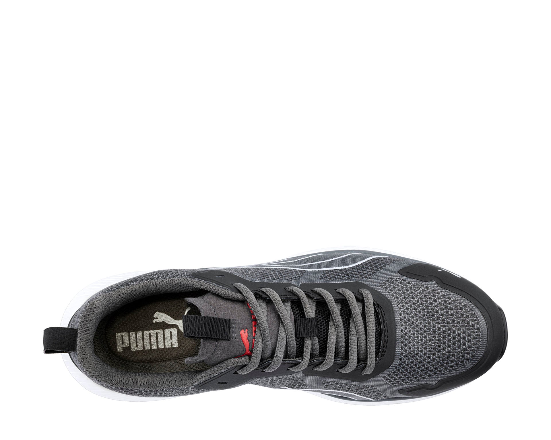 PUMA SAFETY SLIDE GREY LOW safety shoes ASTM EH SR grey upper #color_grey
