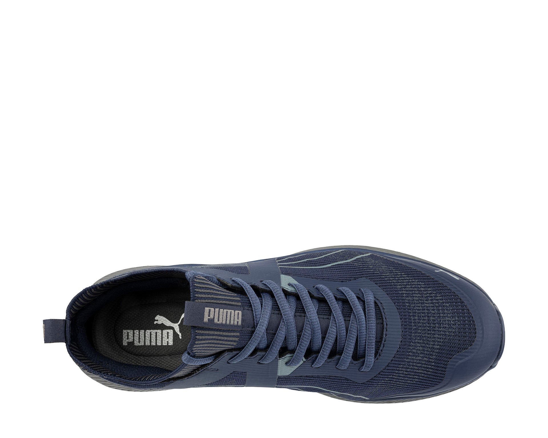 PUMA SAFETY TURBO NAVY/GREY LOW safety shoes ASTM SD SR blue upper #color_blue