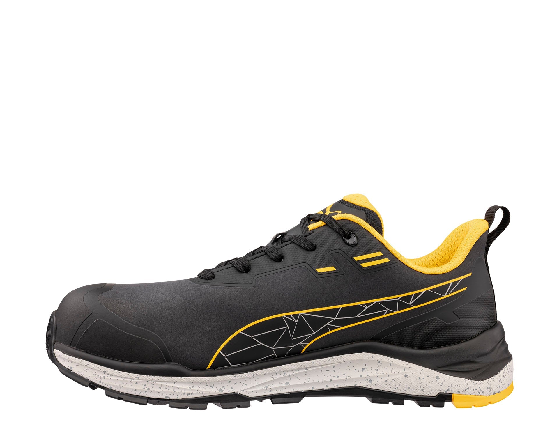 PUMA SAFETY XPLORE LOW Sicherheitsschuh S3S ESD anthrazit links #farbe_anthrazit
