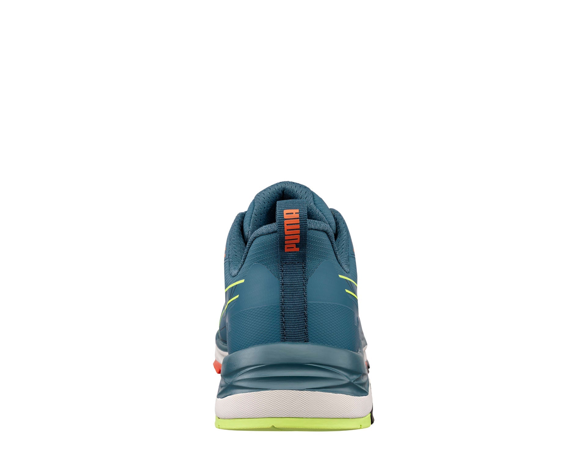 PUMA SAFETY XPLORE LOW Sicherheitsschuh S3S ESD blau Rückansicht #farbe_blau