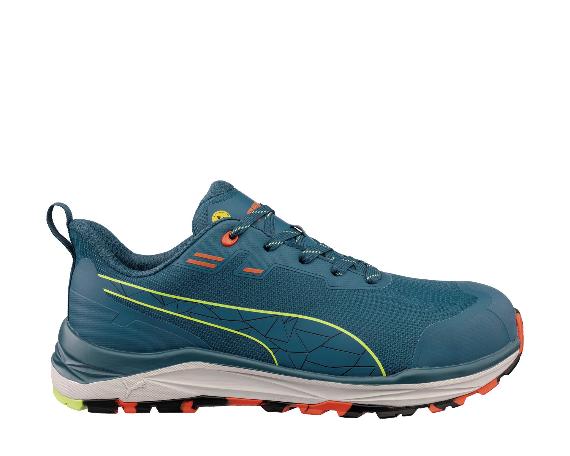 PUMA SAFETY XPLORE LOW Sicherheitsschuh S3S ESD blau rechts #farbe_blau