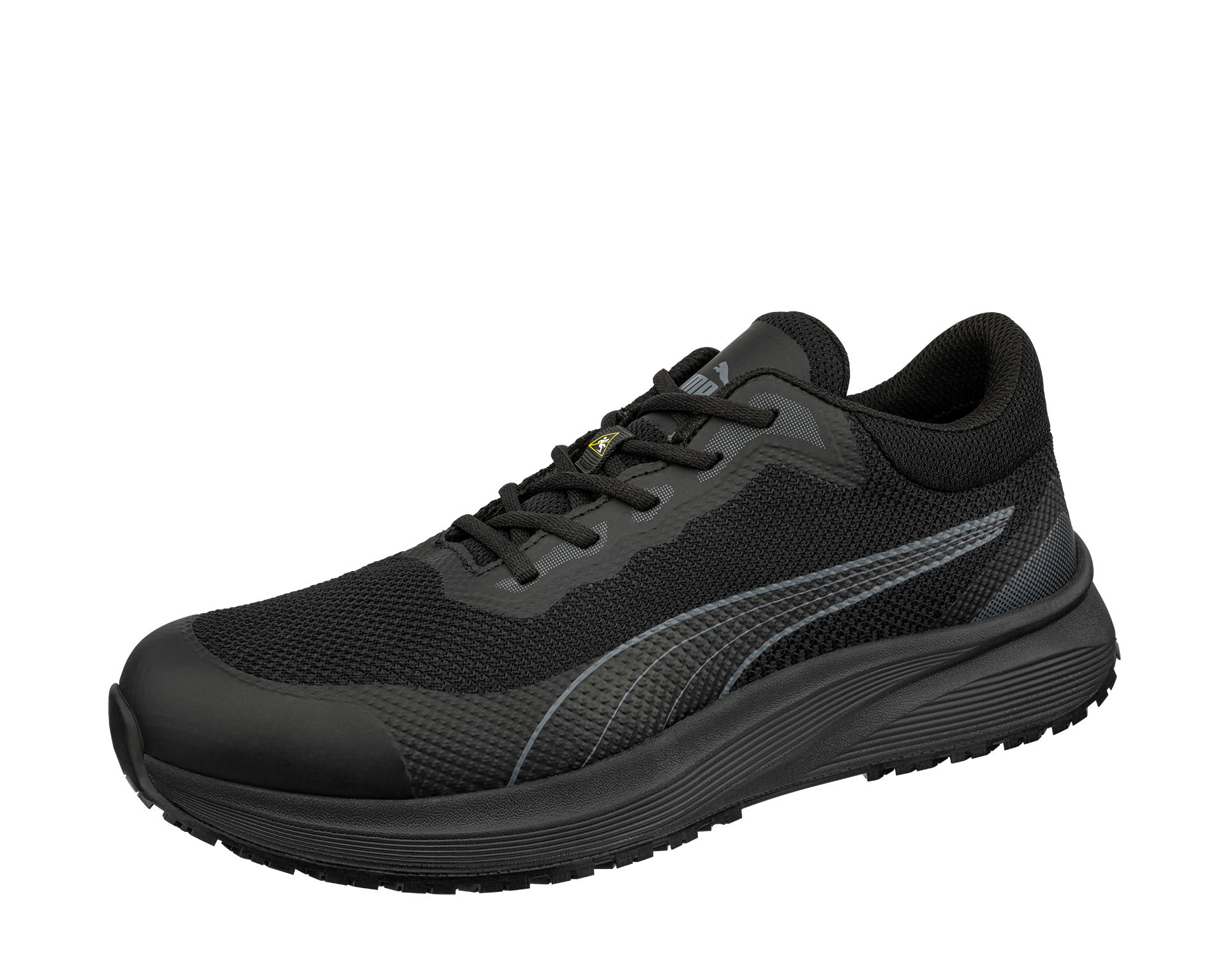 PUMA SAFETY SPARK ST LOW  Berufsschuh O1 schwarz Seitenansicht