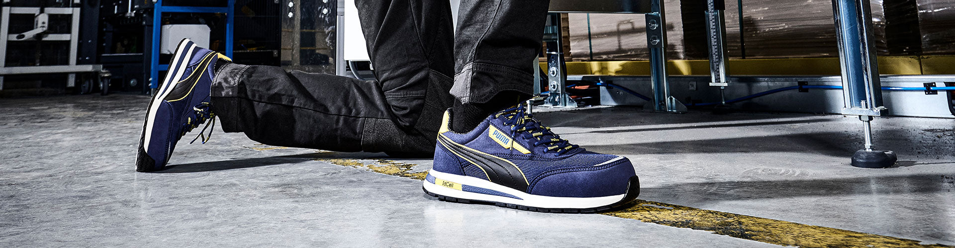 Puma Safety Urban Protect Sicherheitsschuh in Blau