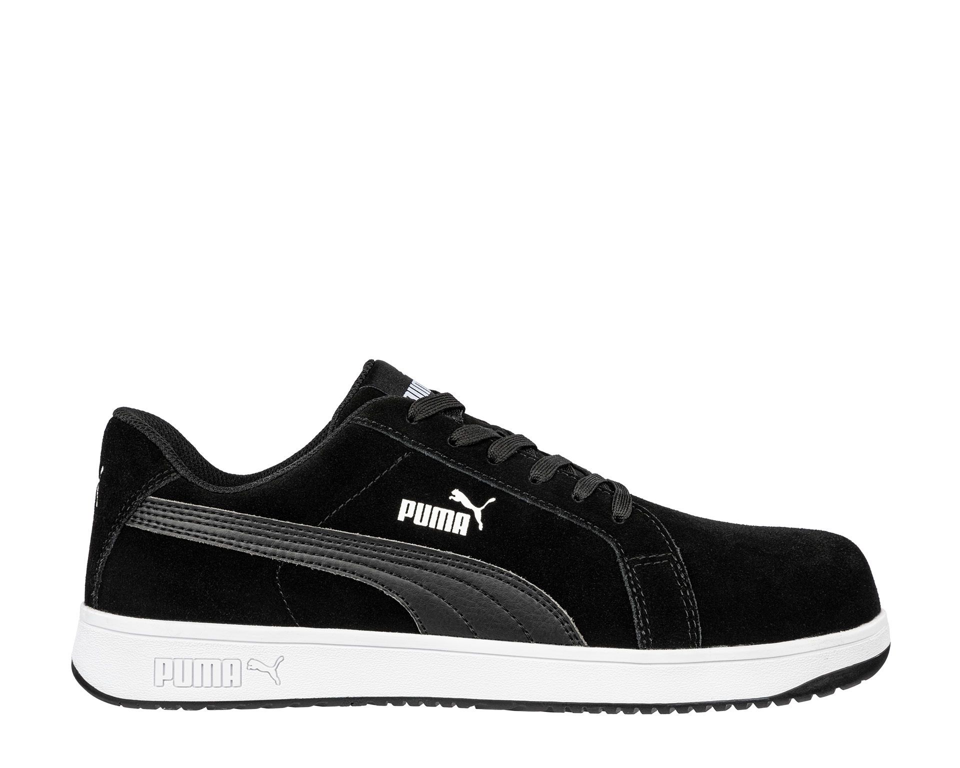 Chaussures de sécurité Iconic Suede S1PL Puma noires