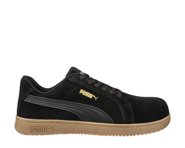 ICONIC BLK/GUM WNS LOW