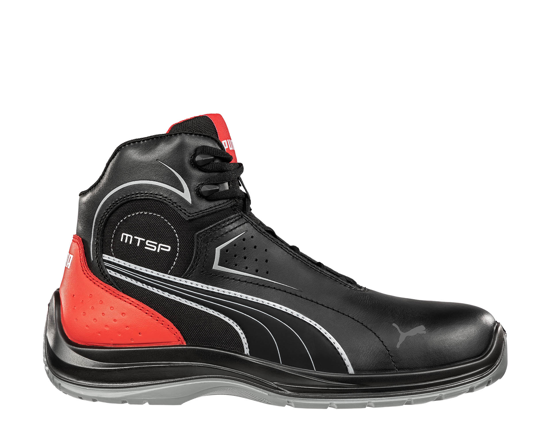 TOURING BLACK Puma EH SAFETY Safety MID|PUMA SR work shoes ASTM USA 